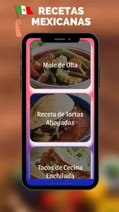 Recetas de Comidas Mexicanas screenshot 0