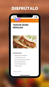 Recetas de Comidas Mexicanas screenshot 2