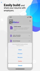 Resume Creator : Resume Maker screenshot 2