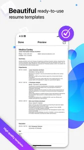 Resume Creator : Resume Maker screenshot 3