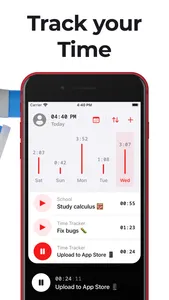 Time Tracker - Pomodoro screenshot 3