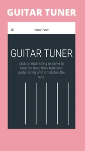 Guitar Tuner Easy Chords screenshot 0