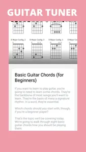 Guitar Tuner Easy Chords screenshot 4