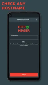 Header Checker screenshot 0