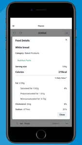 Meal Planner App. screenshot 3