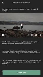 INTUNE YOGA screenshot 2