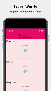 Learn Irish Language screenshot 5