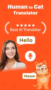 Human to cat translator app screenshot 1