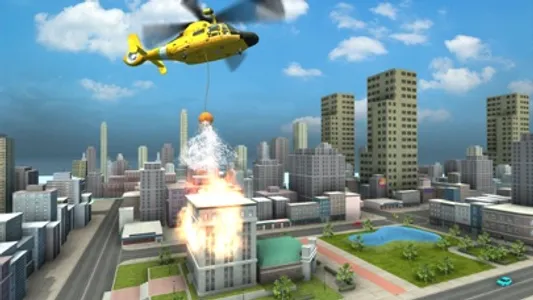 City Helicopter Rescue Mission screenshot 1