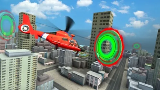 City Helicopter Rescue Mission screenshot 4