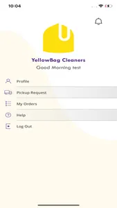 YellowBag Cleaners screenshot 1