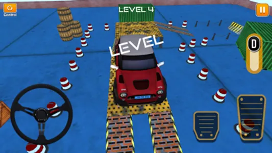 car parking driving 3d school. screenshot 1