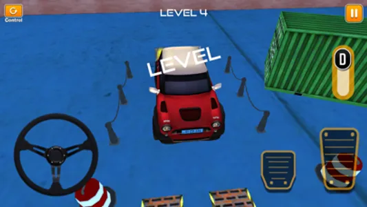 car parking driving 3d school. screenshot 2