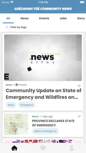 Łuéchogh Túé Community News screenshot 1