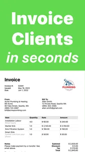 Invoice Maker: Estimate & Bill screenshot 1