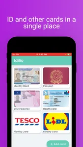 Idilio - identity card wallet screenshot 0