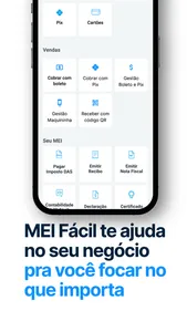 MEI Fácil: abrir CNPJ e conta screenshot 1