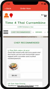 Time 4 Thai Currambine screenshot 2