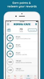 Kekuli Cafe Rewards screenshot 2