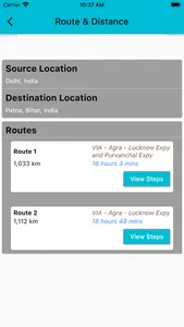 Easy Driving Route Finder screenshot 4