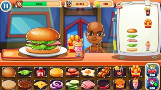 Burger Cafe : Restaurant Games screenshot 0