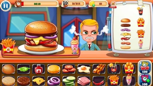 Burger Cafe : Restaurant Games screenshot 2