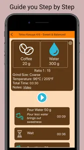 Coffee Pour-Over Timer screenshot 2