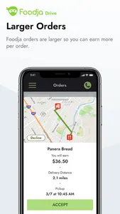 Foodja Drive screenshot 1