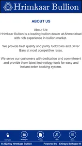 Hrimkaar Bullion screenshot 2