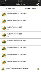 Radio Fa'ma screenshot 1