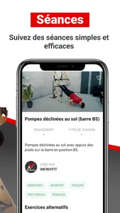 INFINYFIT Home fitness workout screenshot 2