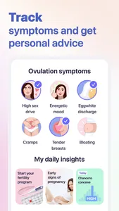 Ovulation & Fertility - Femia screenshot 2