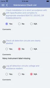 Electrical Assessment App screenshot 1