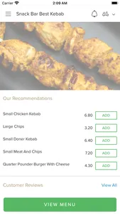 Snack Bar Best Kebab Chatham screenshot 1