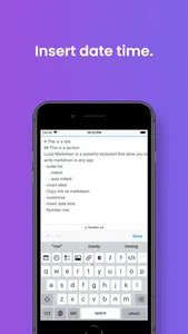 Lucid Markdown Keyboard notes screenshot 4