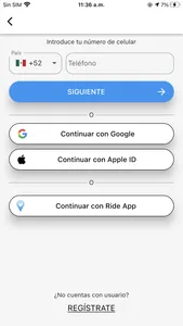 RideAPP - Pasajero screenshot 0