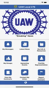 UAW Local 276 screenshot 1