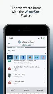 WasteSort Blackfalds screenshot 2