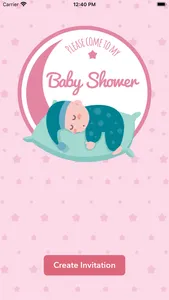 Baby Shower Invitation Card screenshot 0