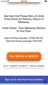 East Hull Pizza screenshot 1