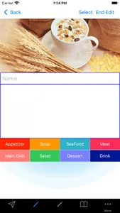 Life food menu screenshot 2