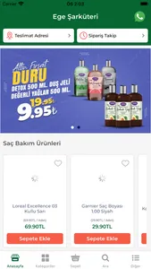 Ege Şarküteri Online screenshot 0