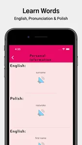 Learn Polish Language! screenshot 5