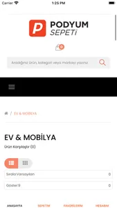 Podyum Sepeti-Online Alışveriş screenshot 2