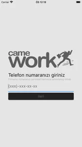 CameWork - Mobil PDKS screenshot 0