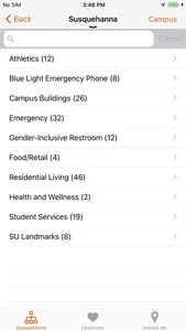 Susquehanna University Mobile screenshot 2