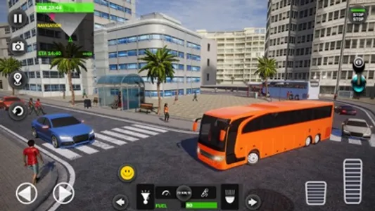 City Bus Transport Drive Sim screenshot 1