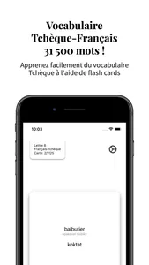 Vocabulaire Tchèque-Français screenshot 0