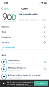 90D: Libérate de las dietas screenshot 0