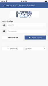 HSS Rastreo Satelital screenshot 0